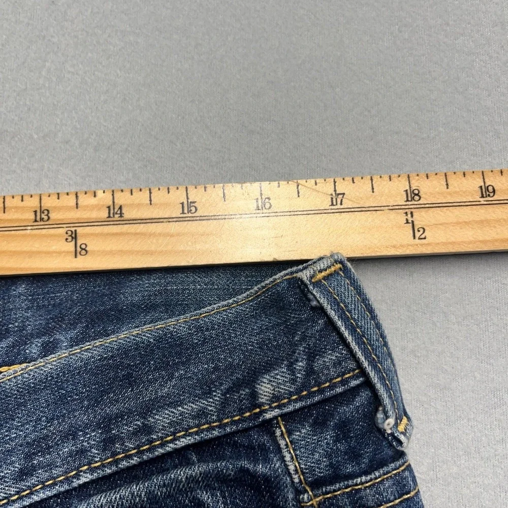 VTG Levi's Homage Jeans men 33x32(33x30 clean Dark wash button fly‎ straight Y2K